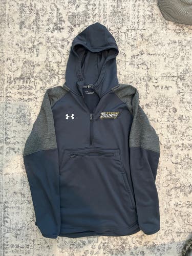 Towson Lacrosse Team Issued 1/4 Zip Hoodie