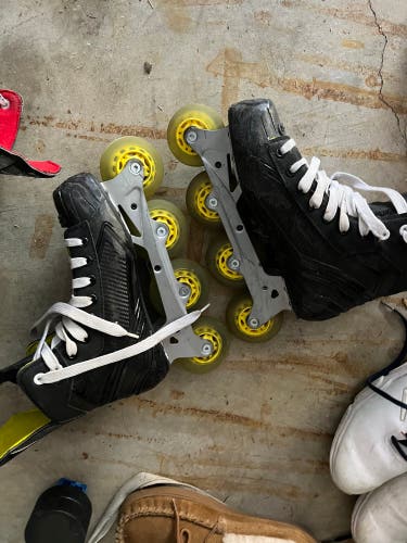 Used  Bauer Regular Width Size 7.5 Inline Skates