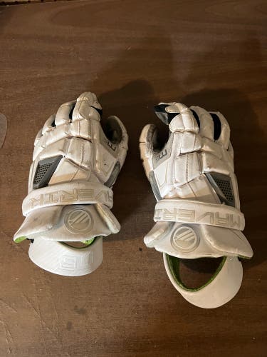 Used Maverik Large M5 Lacrosse Gloves