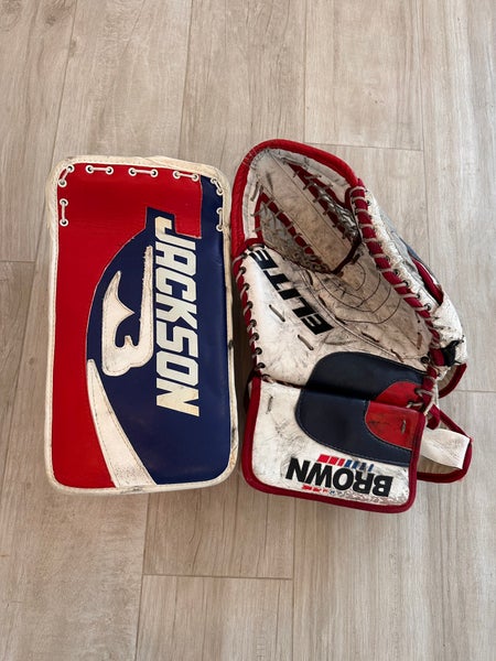 Hockey Goalie Glove and Blocker - Jackson Brown