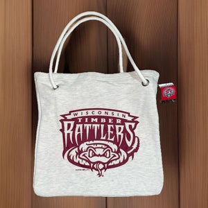 Wisconsin Timber Rattlers 2019 Soft Fleece Hand Tote Bag NEW WITH TAGS