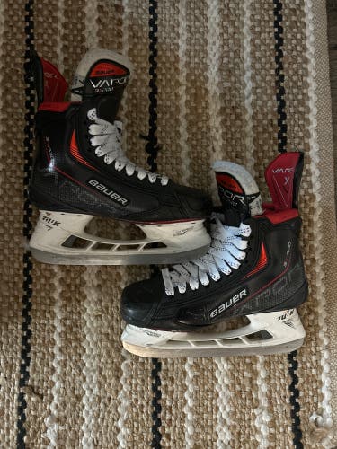 Used Senior Bauer Vapor 3x Pro Skates Size 7 Fit 1