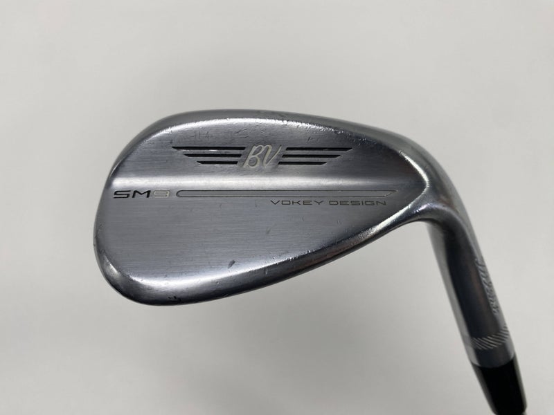 Titleist Vokey SM9 Chrome 56* 10 S-Grind True Temper AMT Black S300 Wedge RH