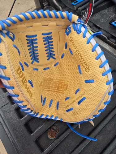 2023 Right Hand Throw Wilson Catcher's A2000 Softball Glove 34"
