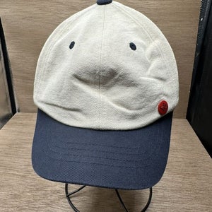 Pearly Gates Golf Hat Off White White Adjustable Leather Strap