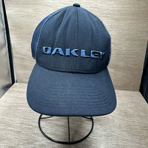 Blue Camoflauge Oakley Mesh Baseball Hat SnapBack Cap