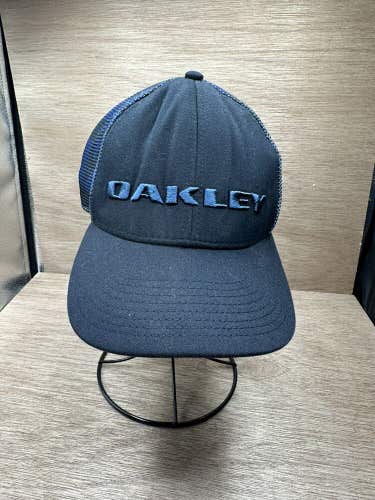 Blue Camoflauge Oakley Mesh Baseball Hat SnapBack Cap