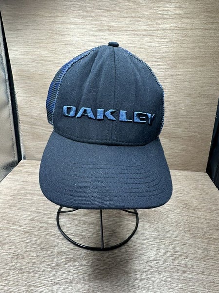 Blue Camoflauge Oakley Mesh Baseball Hat SnapBack Cap
