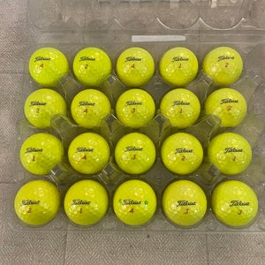 20 Titleist Pro V1x Yellow Golf Balls - 5A MINT CONDITION ONLY
