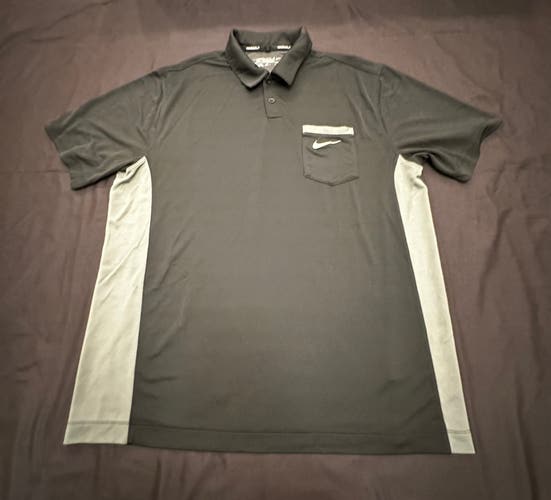 Nike Golf black& gray polo shirt