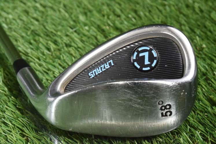 LAZRUS 58 LOB WEDGE WEDGE FLEX STEEL SHAFT ~ L@@K!!