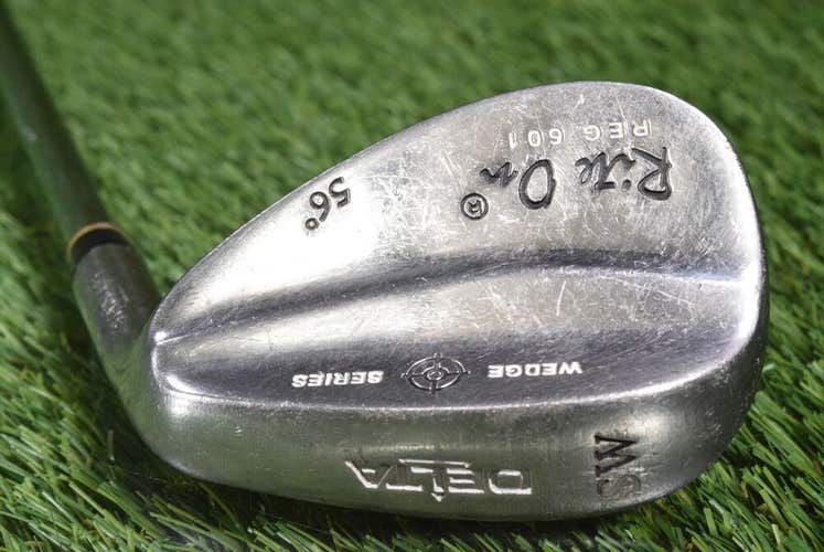 DELTA RITE ON REG 601 56 SAND WEDGE TRUE TEMPER X EXTRA STIFF STEEL SHAFT