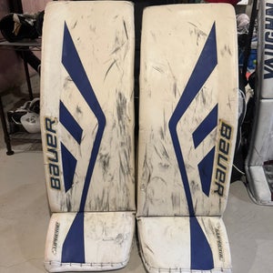 34+2 / Medium - James Reimer Pro Return Bauer Supreme 1S Pads (NXG Graphic)