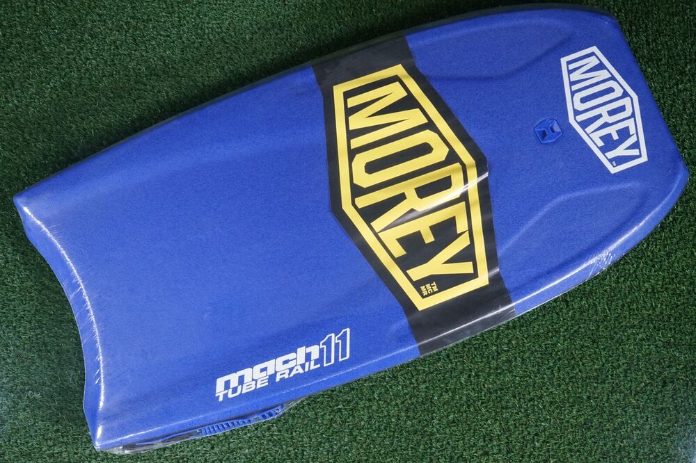 MOREY MACH 11 TUBE RAIL BODY BOOGIE BOARD, BLUE ELEPHANT, SIZE 42