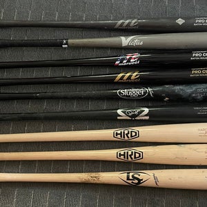 Pro Series Wood Bats And Wood Bat Bundles. Message Me For Offers. Bats Are Size 33 And 34
