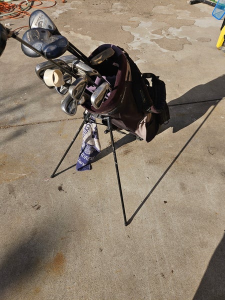 Used Men's Callaway Hawk Eye Titanium Right Handed Clubs (Full Set) 13 Pieces