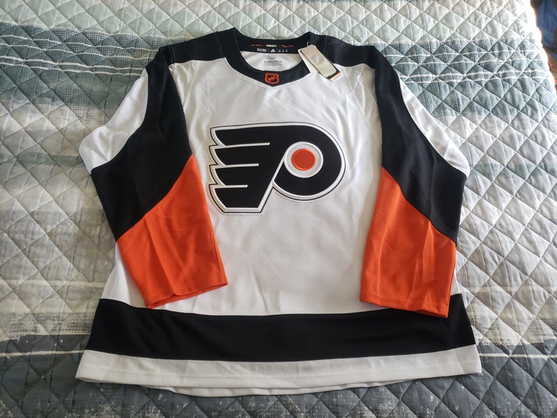 NWT Adidas Philadelphia Flyers Reverse retro 2.0 NHL Hockey Jersey Size 56 XXL