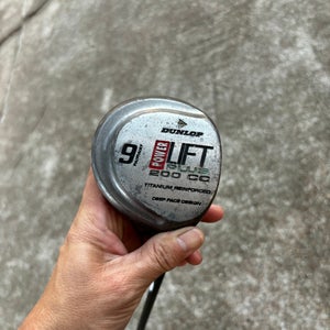 Used Dunlop Driver Right Handed 9 Fairway Power Lift Plus