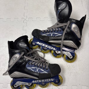 Mission RL Inline Skates Size 12 Roller Hockey