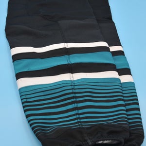 San Jose Sharks Adidas Game-Worn Used CaliFin Socks XL