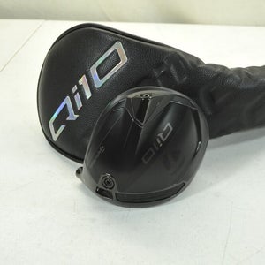 TaylorMade Qi10 Designer Series 9* Driver Head Only with Head Cover MINT!#180633