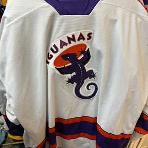 Ville Husso game used jersey San Antonio Iguanas