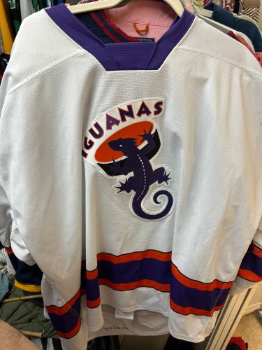 Ville Husso game used jersey San Antonio Iguanas