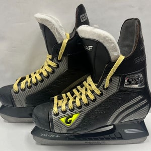 New Graf Supra G35 skates Tuuk+ holders size 6 SR men's ice hockey black mens sz