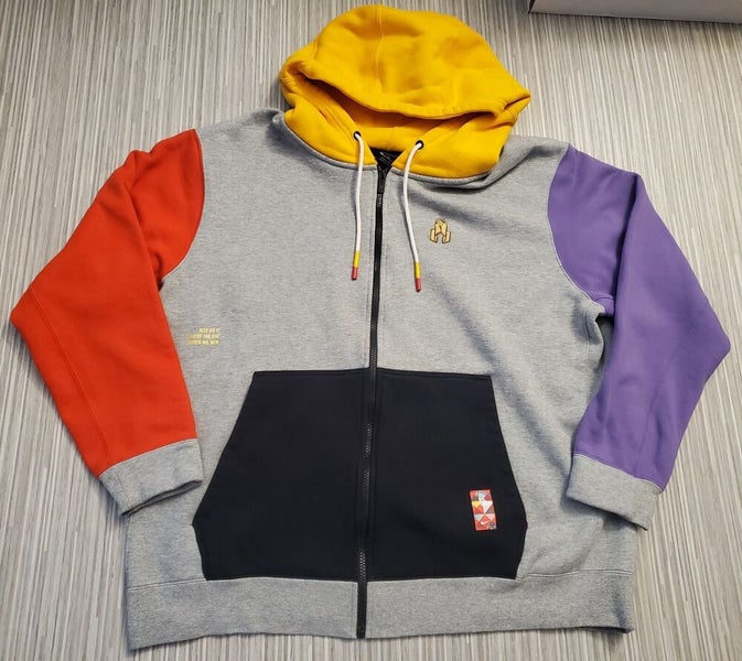 NIKE KYRIE IRVING Colorblock Chinese New Year Hooded Sweatshirt Hoodie XXL 2XL