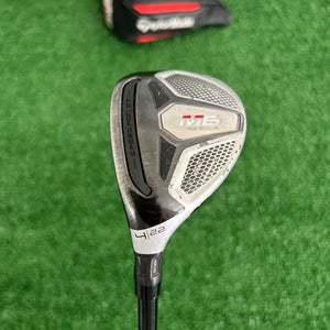 LH Taylormade M6 Rescue 4 Hybrid w Headcover / Regular