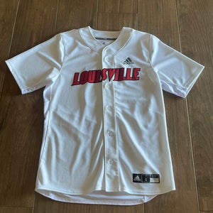 Adidas White Louisville Jersey Mens L