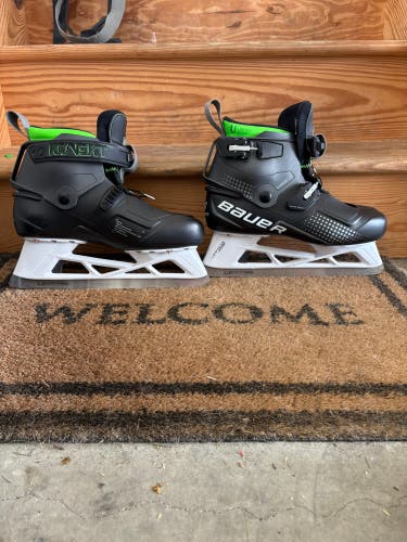 Bauer Regular Width10-10.5 Konekt Hockey Goalie Skates