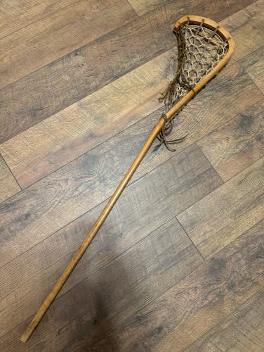 Used Patterson Wooden Lacrosse Stick