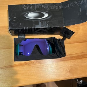 New Oakley Violet Iridium Replacement Lens For Oakley Jawbreaker Sunglasses