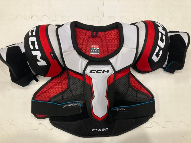 Used Large CCM  Jetspeed FT680 Shoulder Pads