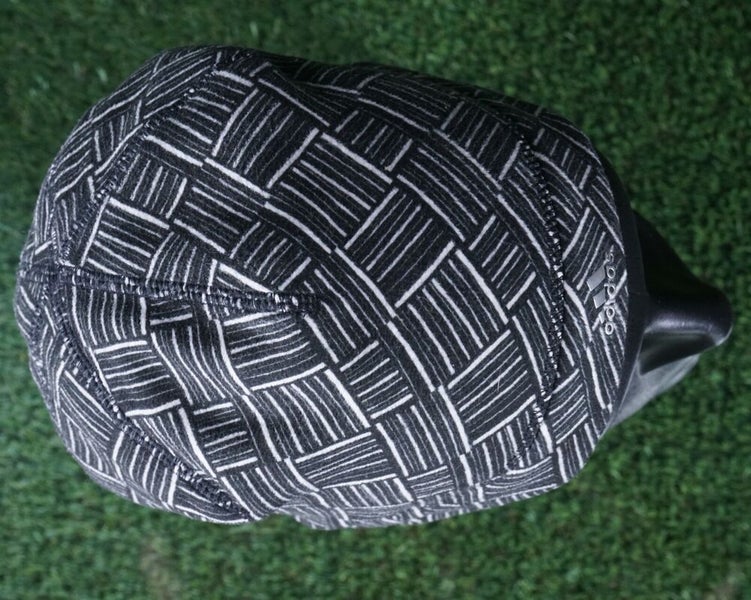 ADIDAS CLIMAWARM BEANIE HAT CAP BLACK / WHITE ADULT UNISEX, VGC ~ L@@K!!