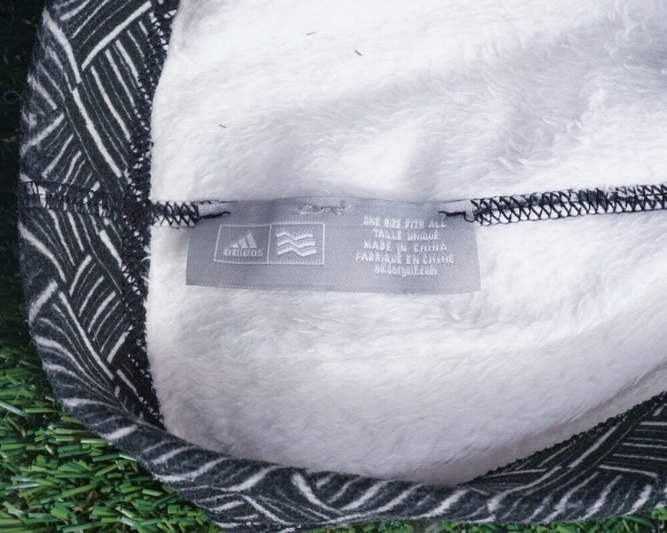 ADIDAS CLIMAWARM BEANIE HAT CAP BLACK / WHITE ADULT UNISEX, VGC ~ L@@K!!