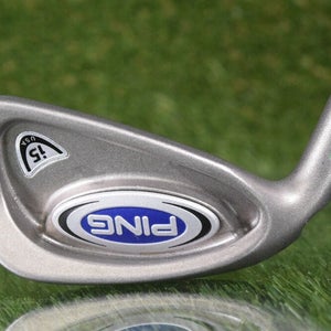PING I5 GREEN DOT 6 IRON CS-LITE STIFF FLEX STEEL SHAFT LEFT HANDED ~ L@@K!!