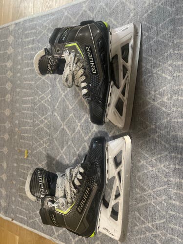 Used Intermediate Bauer 6.5 Elite Hockey Goalie Skates