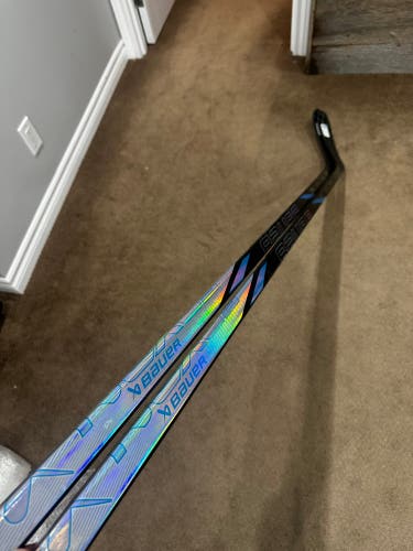 P28 87 Flex 2 Pack!!! New Senior Bauer Left Hand P28 Nexus Tracer Hockey Stick