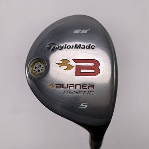 TaylorMade Burner Rescue 2008 5 Hybrid 25* REAX 60g Senior Graphite Mens RH