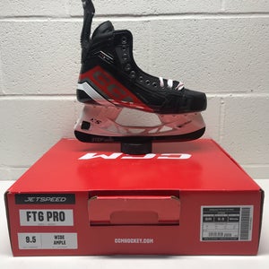 New CCM JetSpeed FT6 Pro Hockey Skates Size 9.5 Wide Width