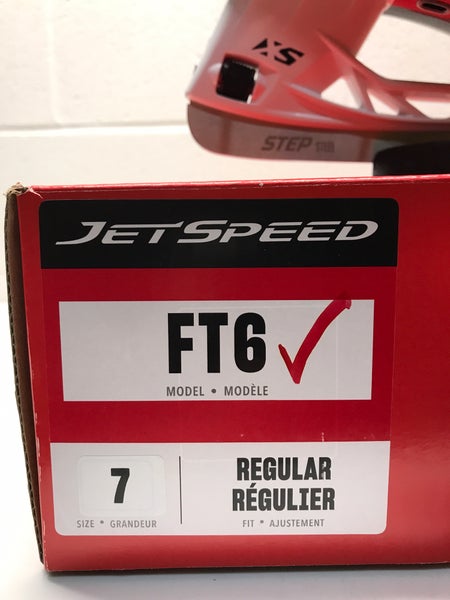 New CCM JetSpeed FT6 Hockey Skates Size 7 Regular Width