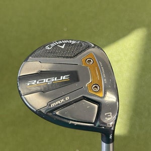 Callaway Rogue St Max D 16° 3 Fairway Wood Regular Flex Tensei 65
