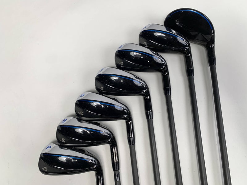 Cobra T-Rail 2021 Iron Set 4-PW Ultralite 50g Regular Graphite Mens RH