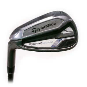 LH TaylorMade SpeedBlade Single 9 Iron Graphite Matrix 55g Senior Flex