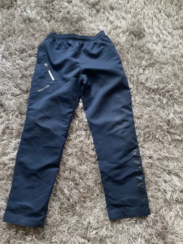 Bauer Youth Large Navy Warmup Pants