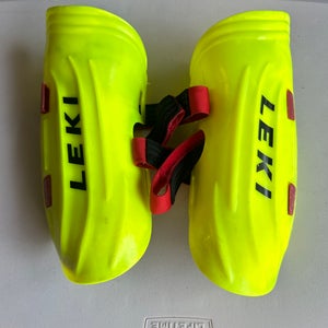 Leki Junior World Cup Pro Shin Guards – 13" Junior Length
