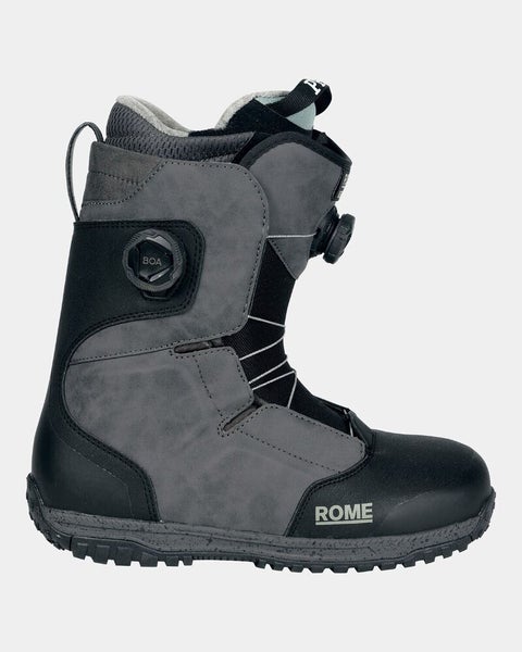Rome Bodega Double Boa Snowboard Boots Men's Size 10 Black New 2025