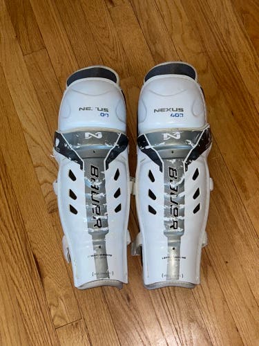 Used Bauer 14" Nexus 600 Shin Pads